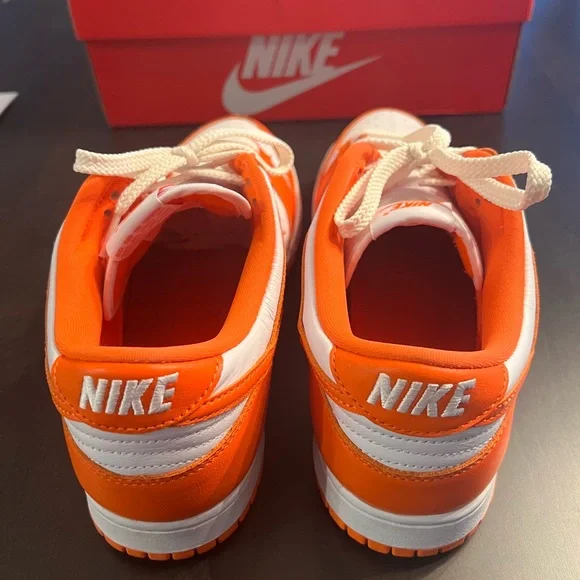 Nike | Shoes | Nike Dunk Low Sp Syracuse White Orange Blaze  display picture 2